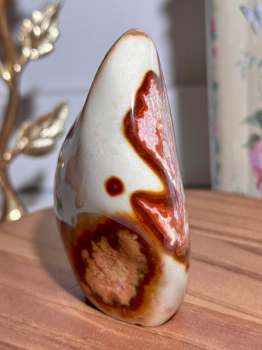 Polychrome jasper freeform