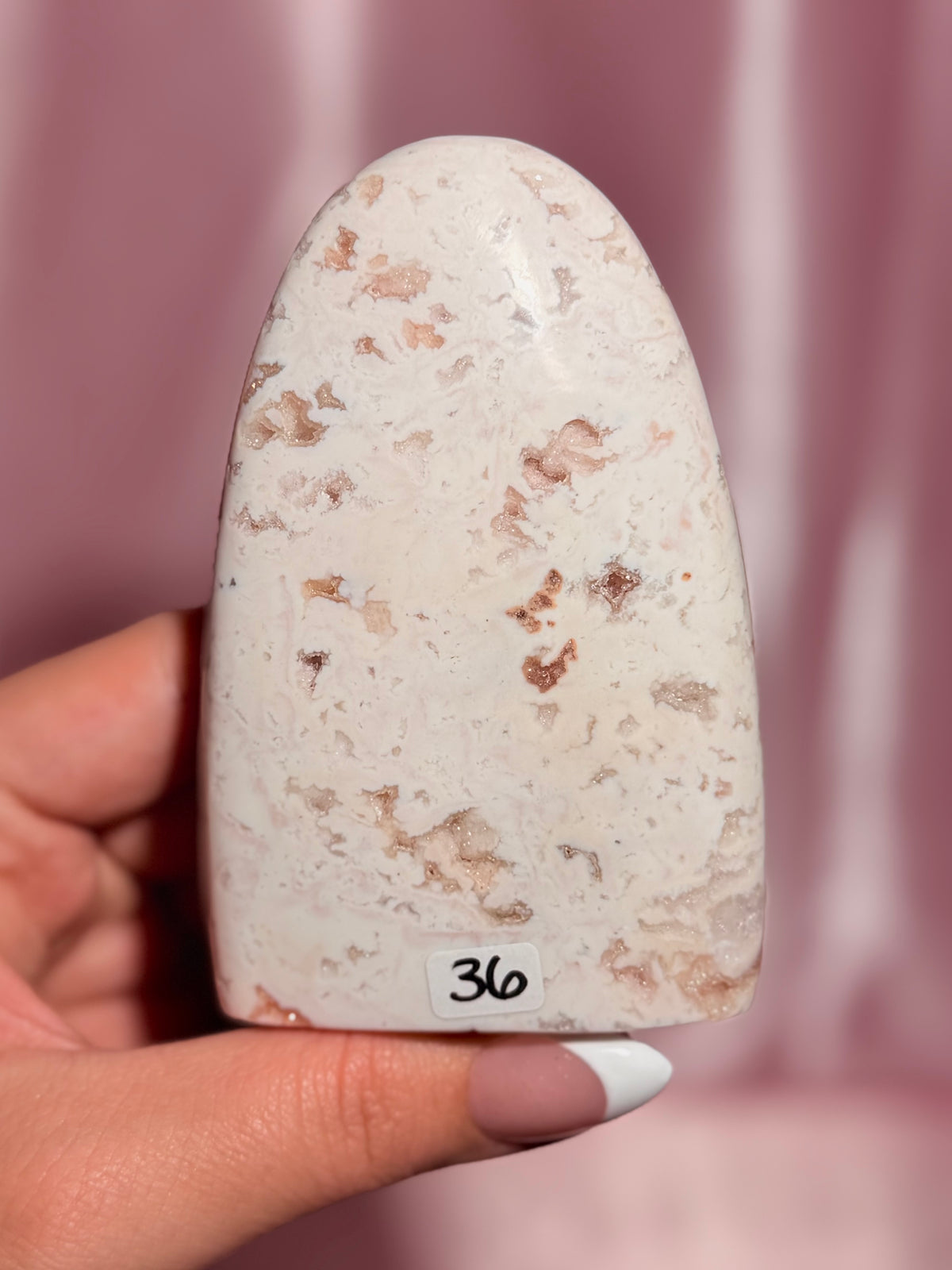 Indonesian Pink Carnelian Freeform