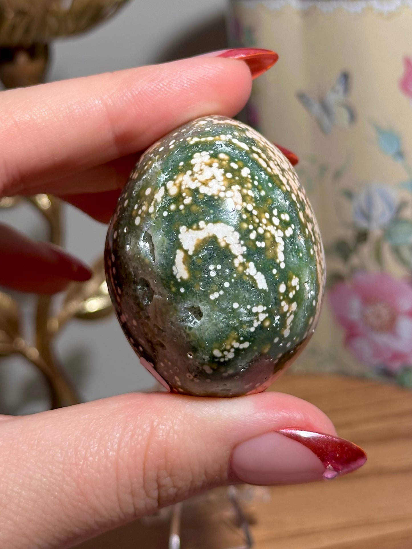 Ocean jasper palmstone