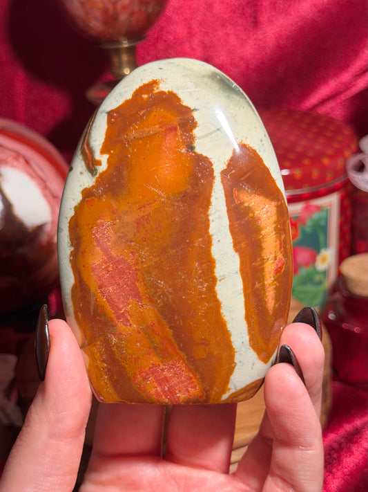 Polychrome jasper freeform