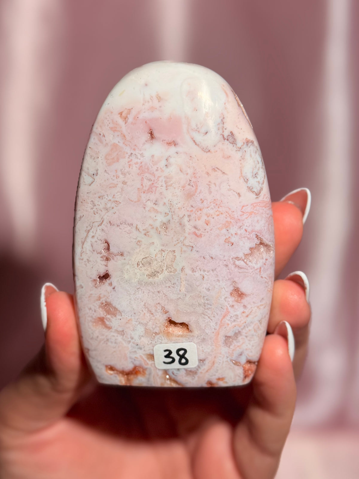 Indonesian Pink Carnelian Freeform