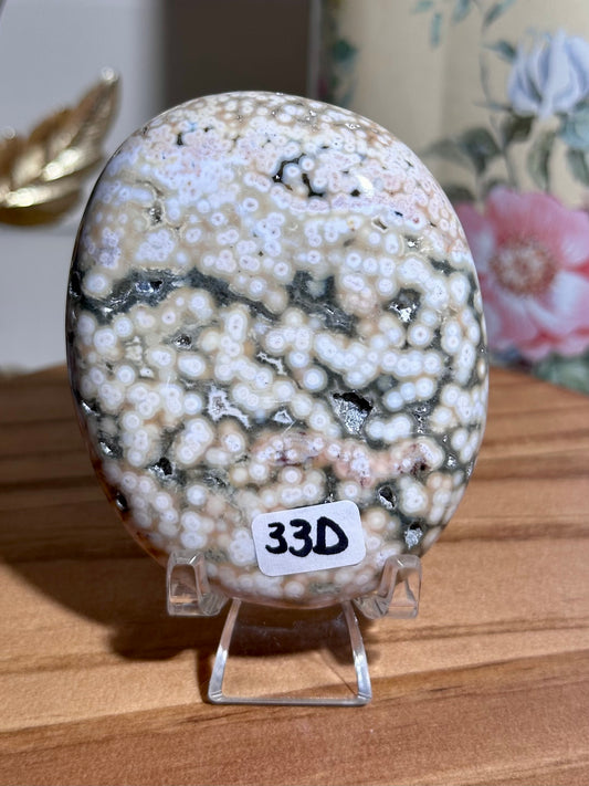 Neutral Ocean jasper palmstone 33D