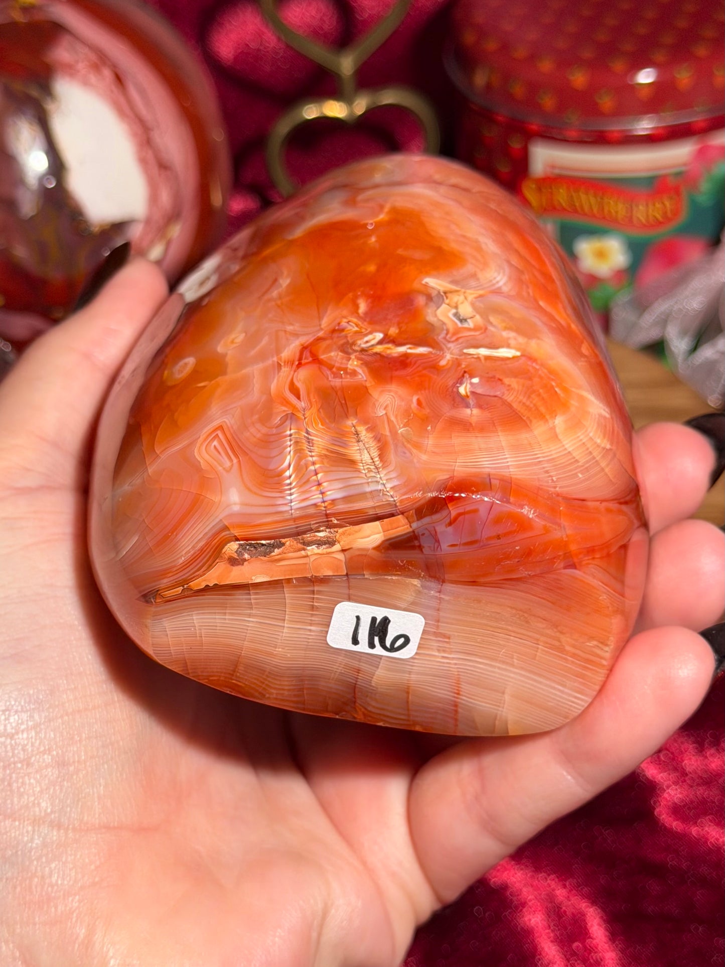 Large toasty carnelian freeform