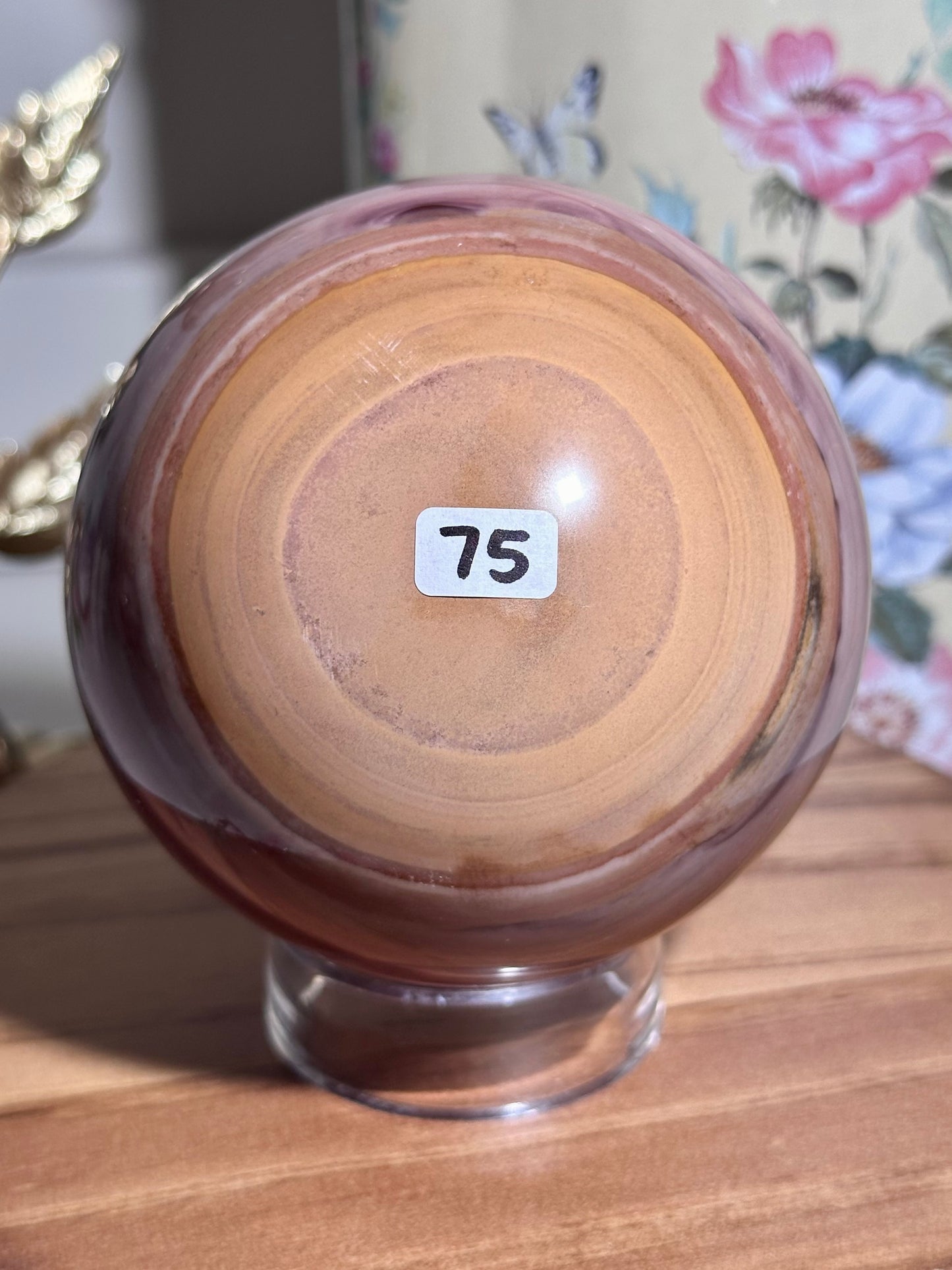 Pink polychrome sphere