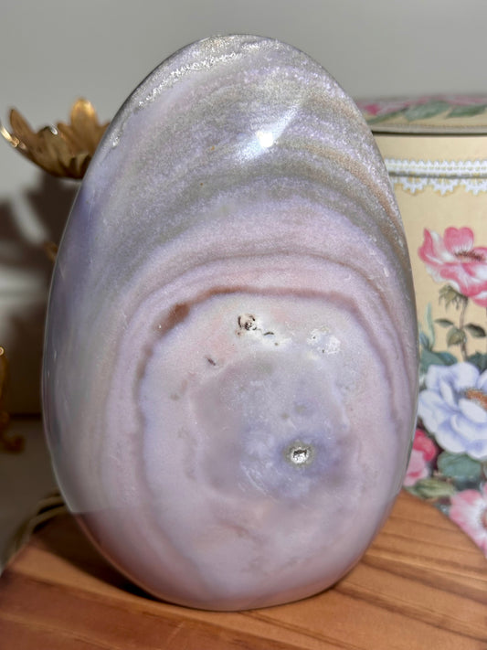 Glowy lilac sea jasper freeform