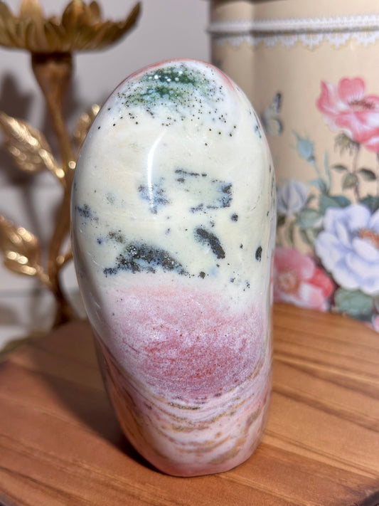 Pastel sea jasper freeform