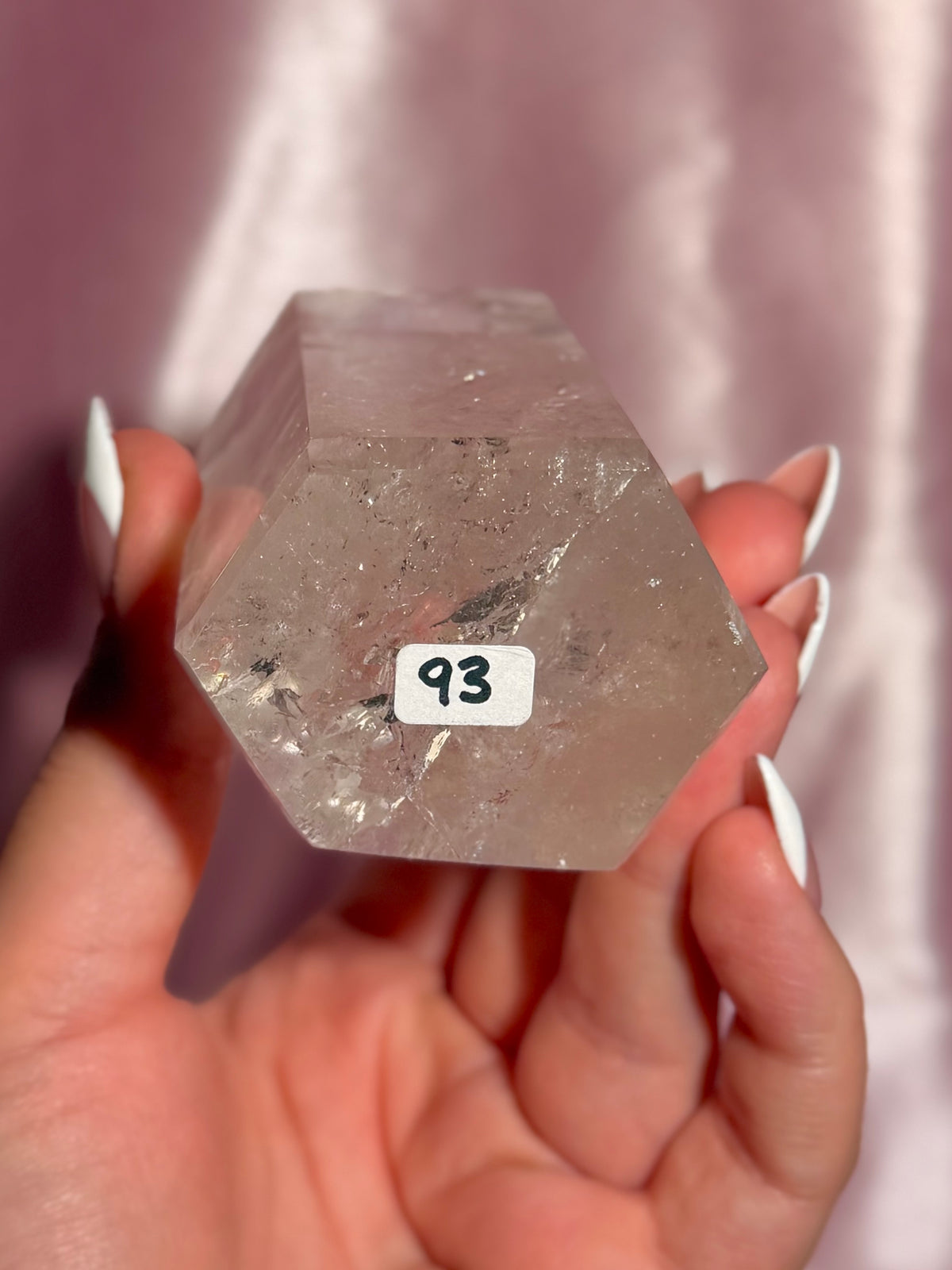 Brazilian Clear Quartz Tower