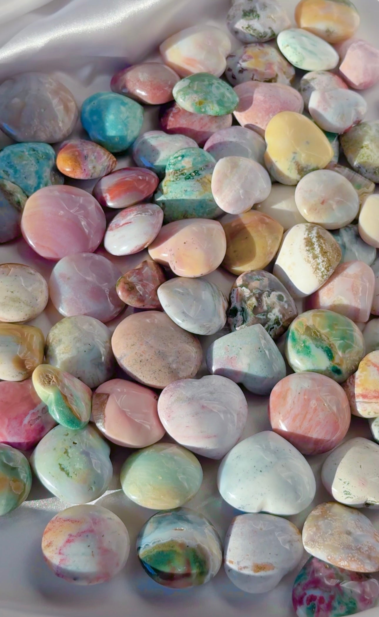 Sea jasper cookies & hearts