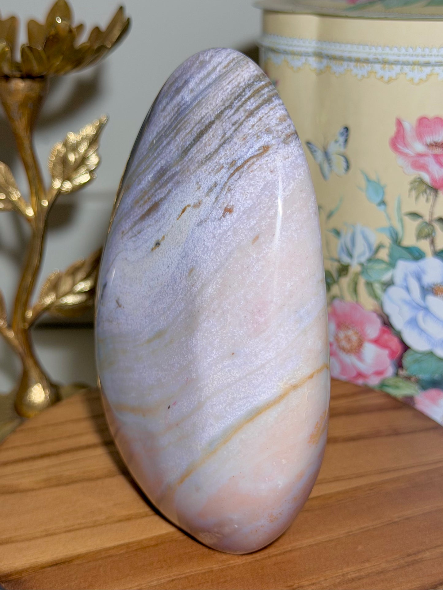 Pastel sea jasper freeform