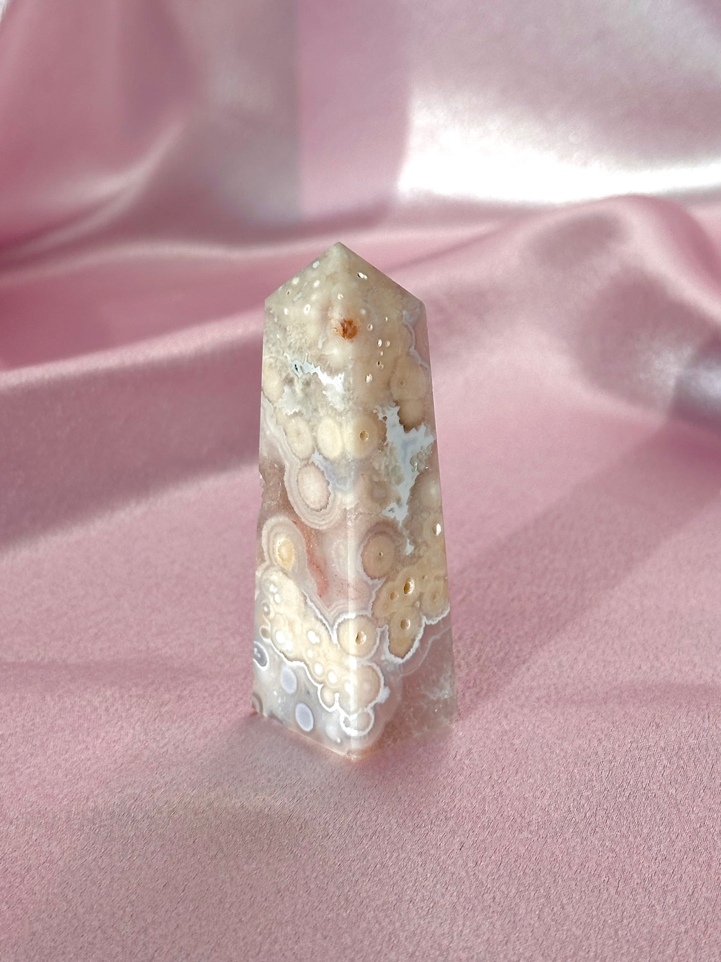 Flower agate tower (Q)