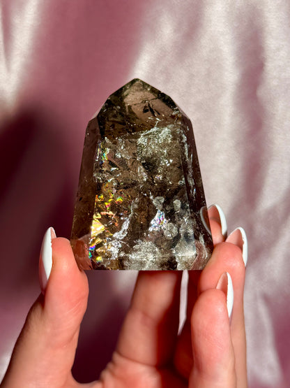 Brazilian Smoky Quartz Tower