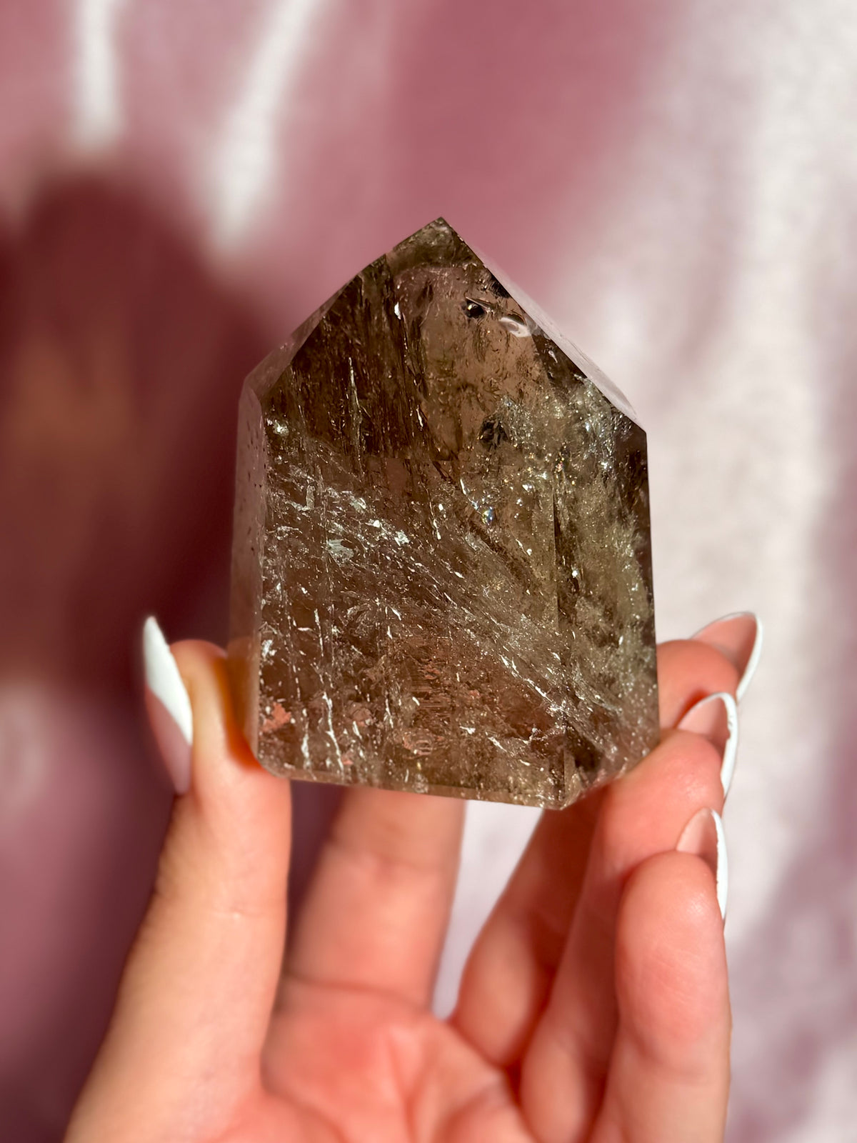 Brazilian Smoky Quartz Tower *imperfect