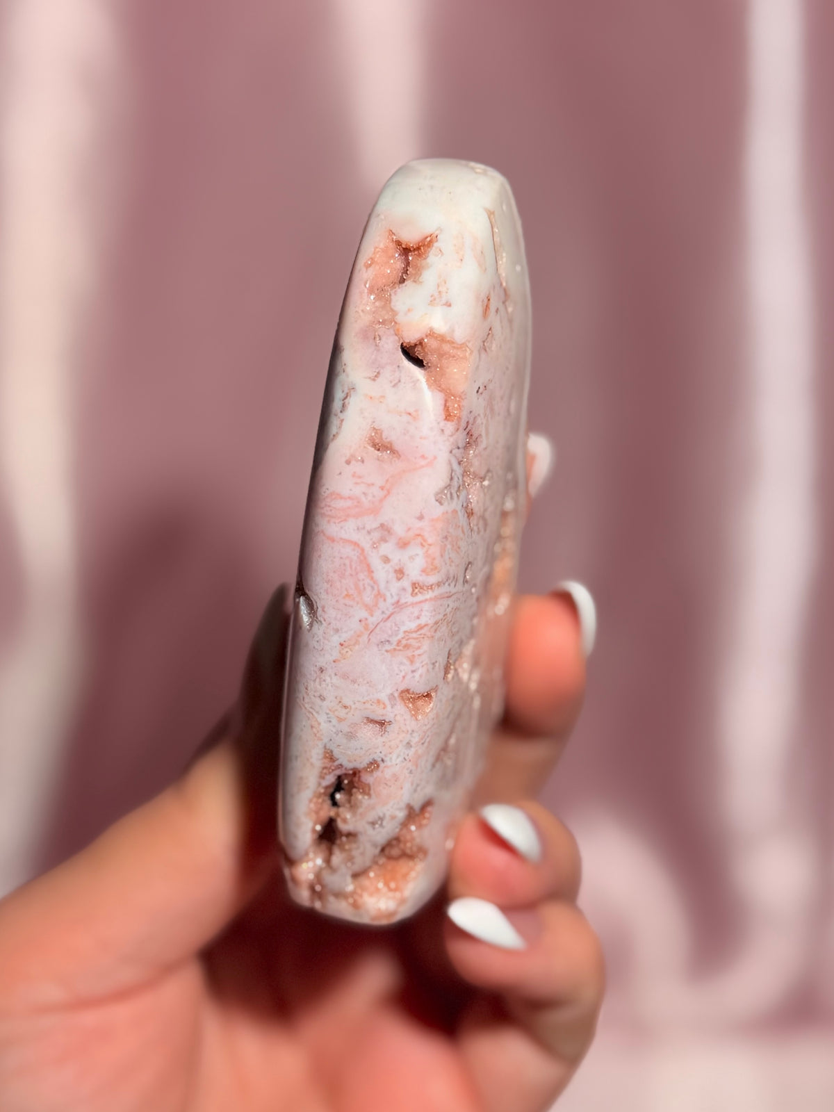 Indonesian Pink Carnelian Freeform