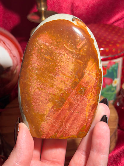 Polychrome jasper freeform