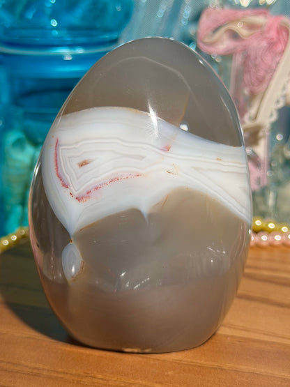 Orca agate freeform