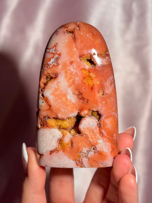Indonesian Pink Carnelian Freeform (44A)