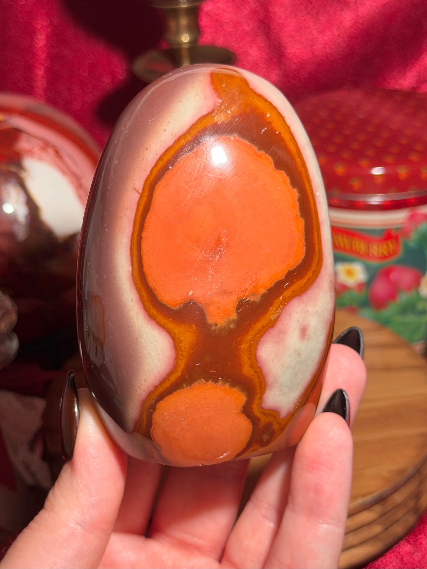 Polychrome jasper freeform