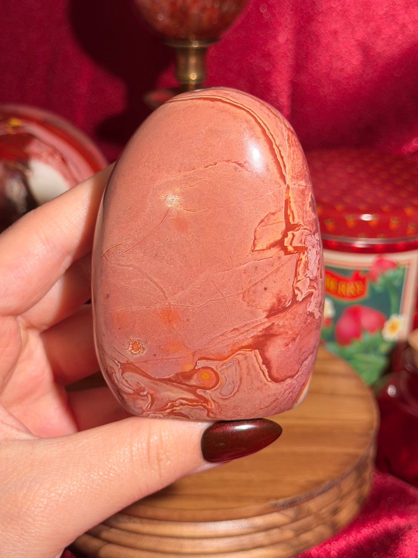 Polychrome jasper freeform
