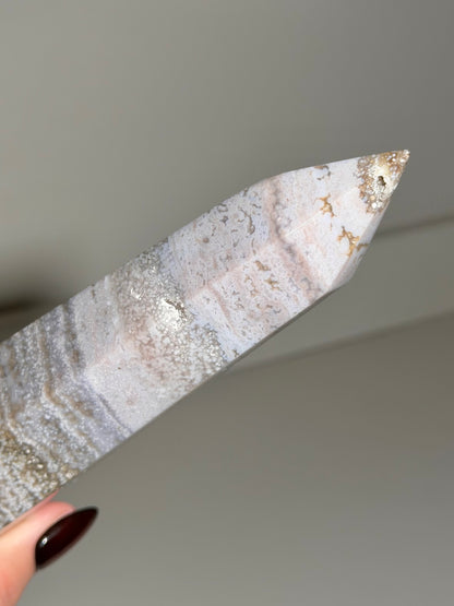 Pastel bubbly sea jasper tower *Personal collection release