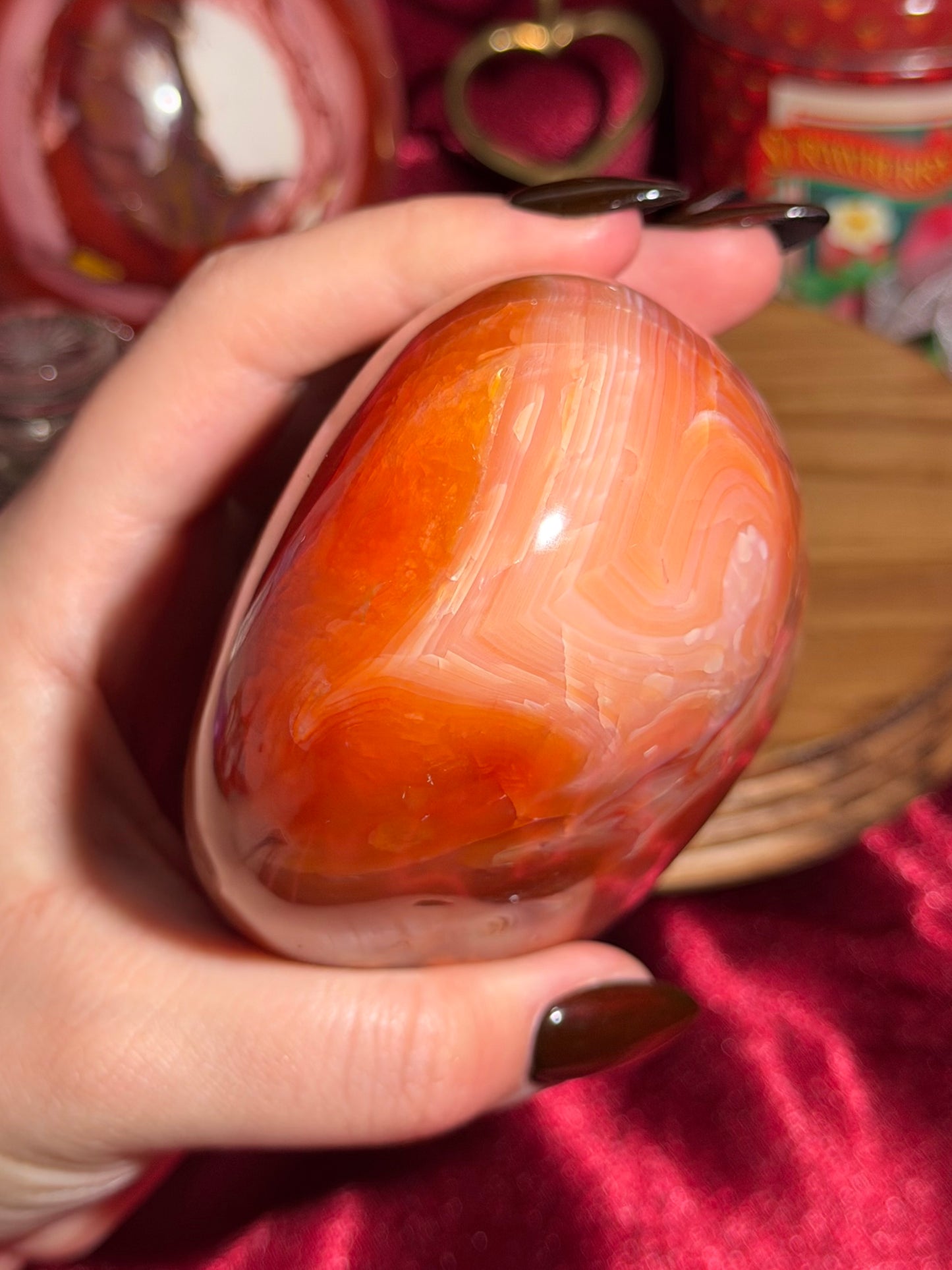 Large toasty carnelian freeform