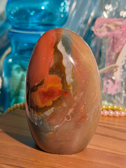 Polychrome jasper freeform from Madagascar 20A