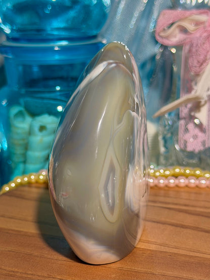Orca agate freeform