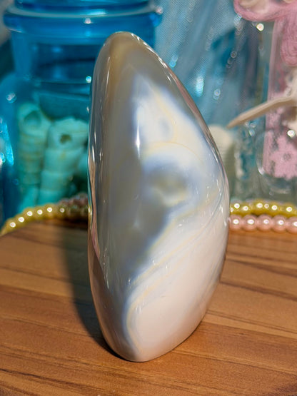 Orca agate freeform
