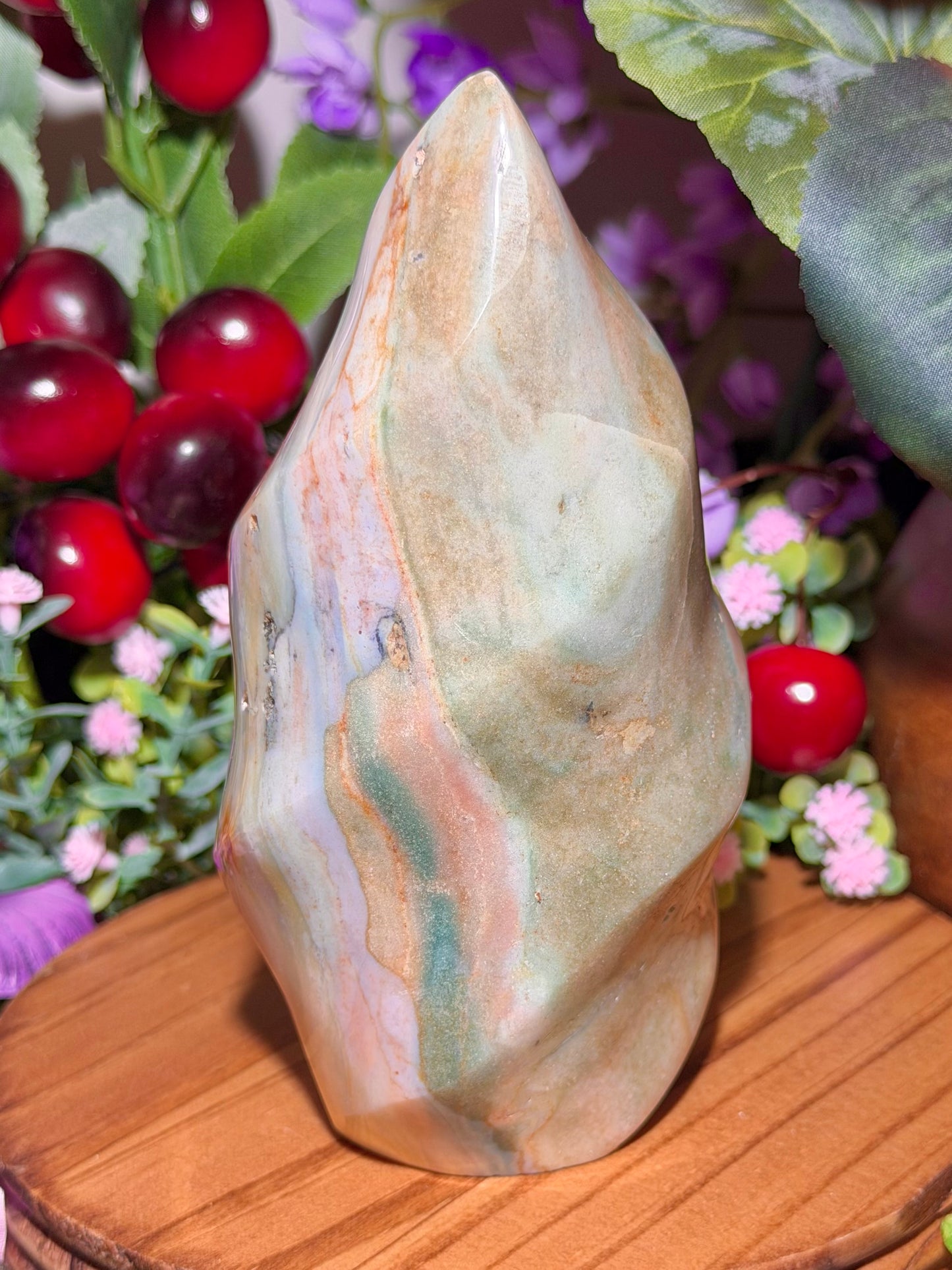 Pastel fairy sea jasper flame