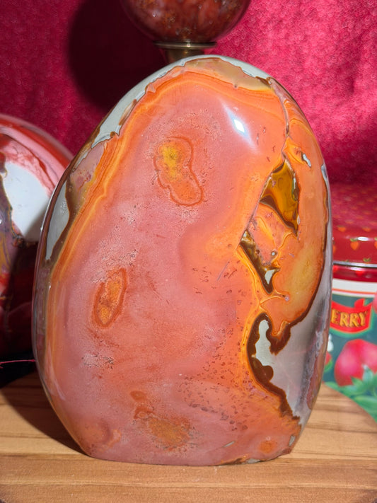 Large polychrome jasper freeform