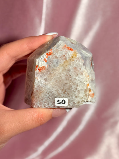 Brazilian Pink Amethyst Tower
