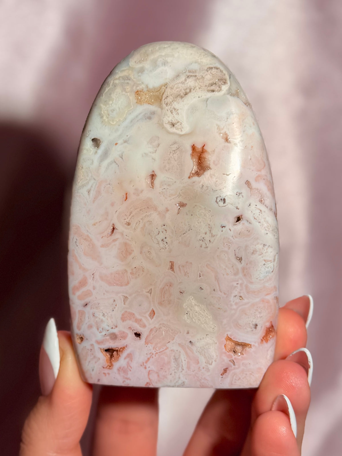Indonesian Pink Carnelian Freeform (38A)