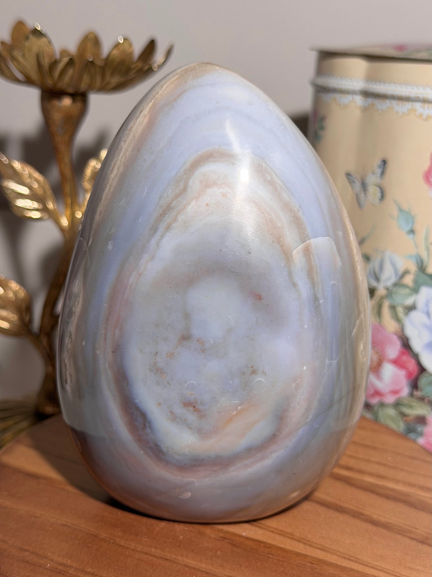 Calming blue sea jasper freeform