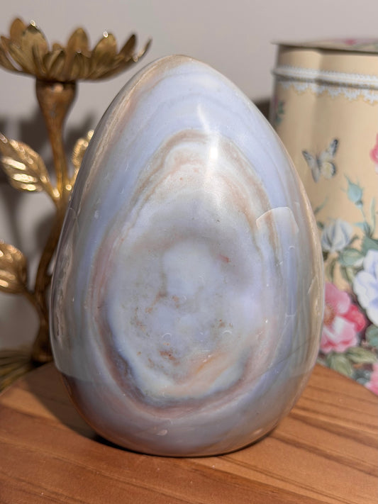 Calming blue sea jasper freeform