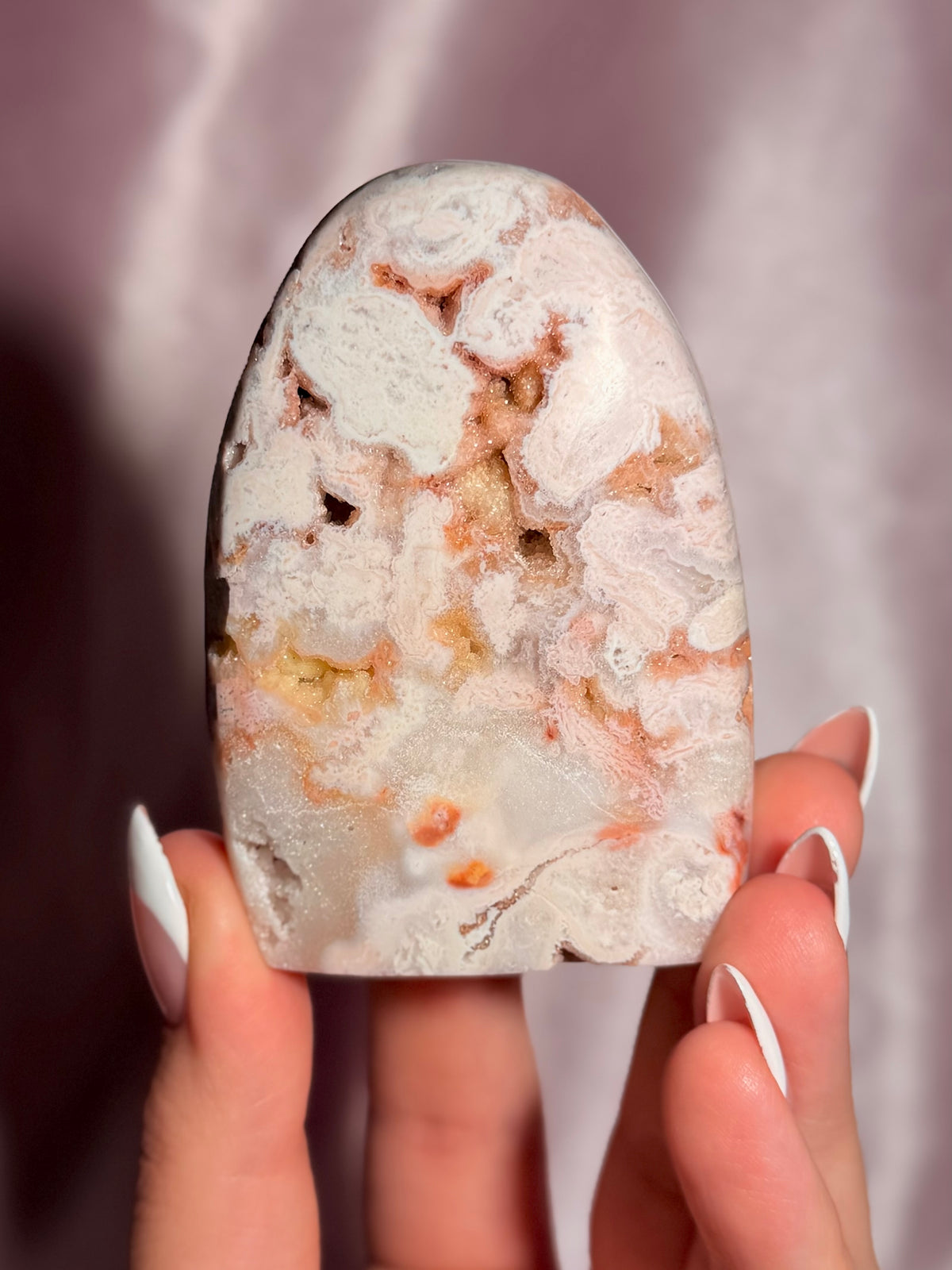 Indonesian Pink Carnelian Freeform