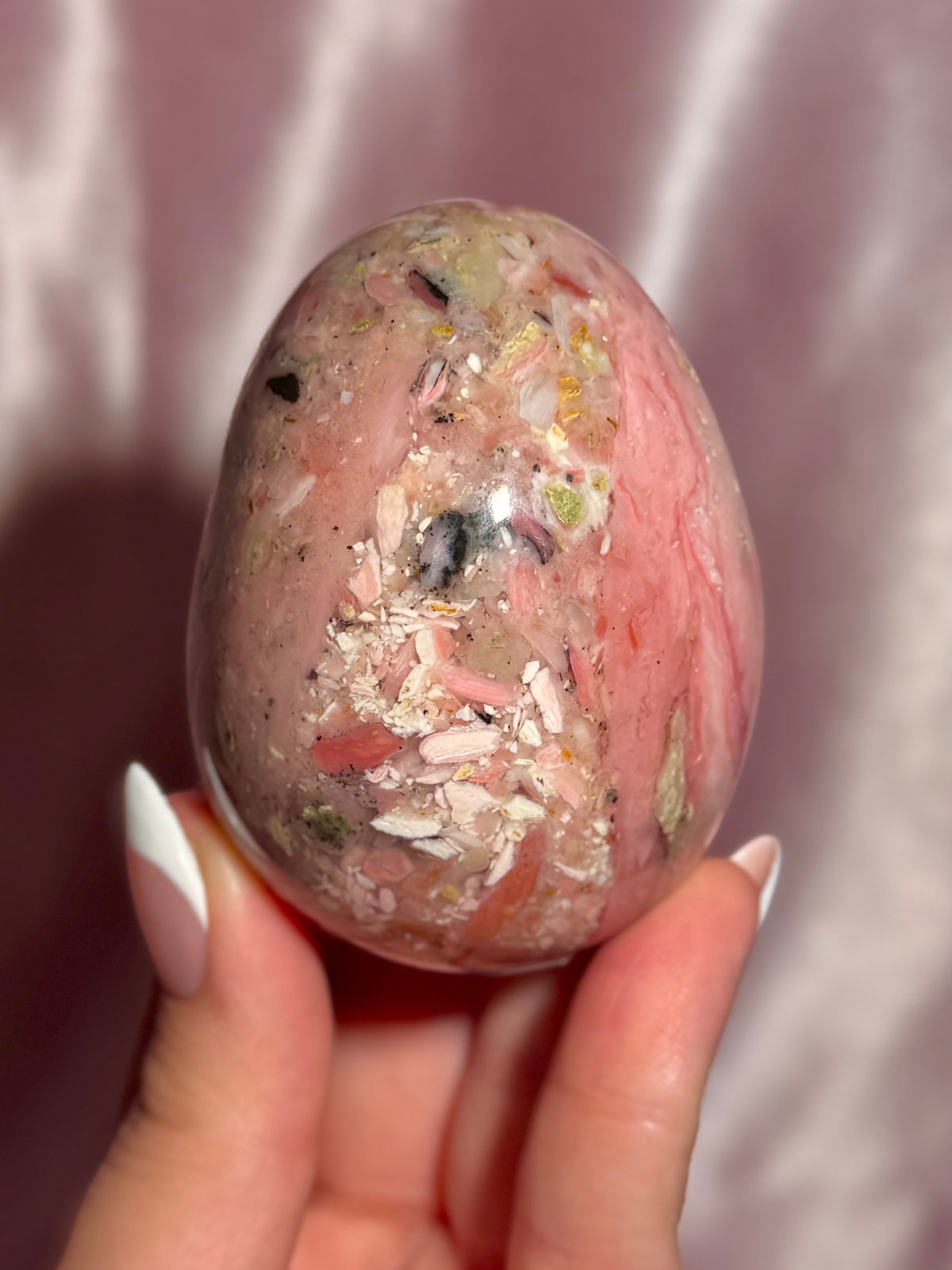 Peruvian Strawberry Opal Egg