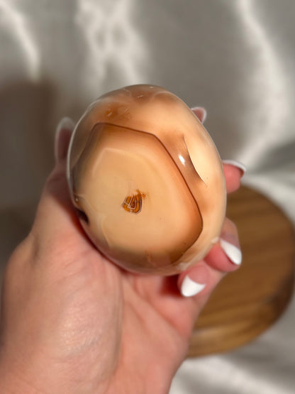 Toasty carnelian freeform