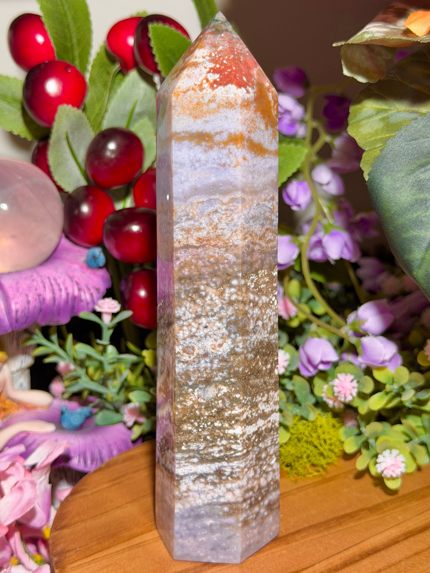 Pastel orby sea jasper tower