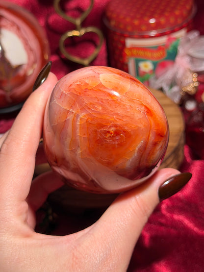 Large pastel pink carnelian freeform