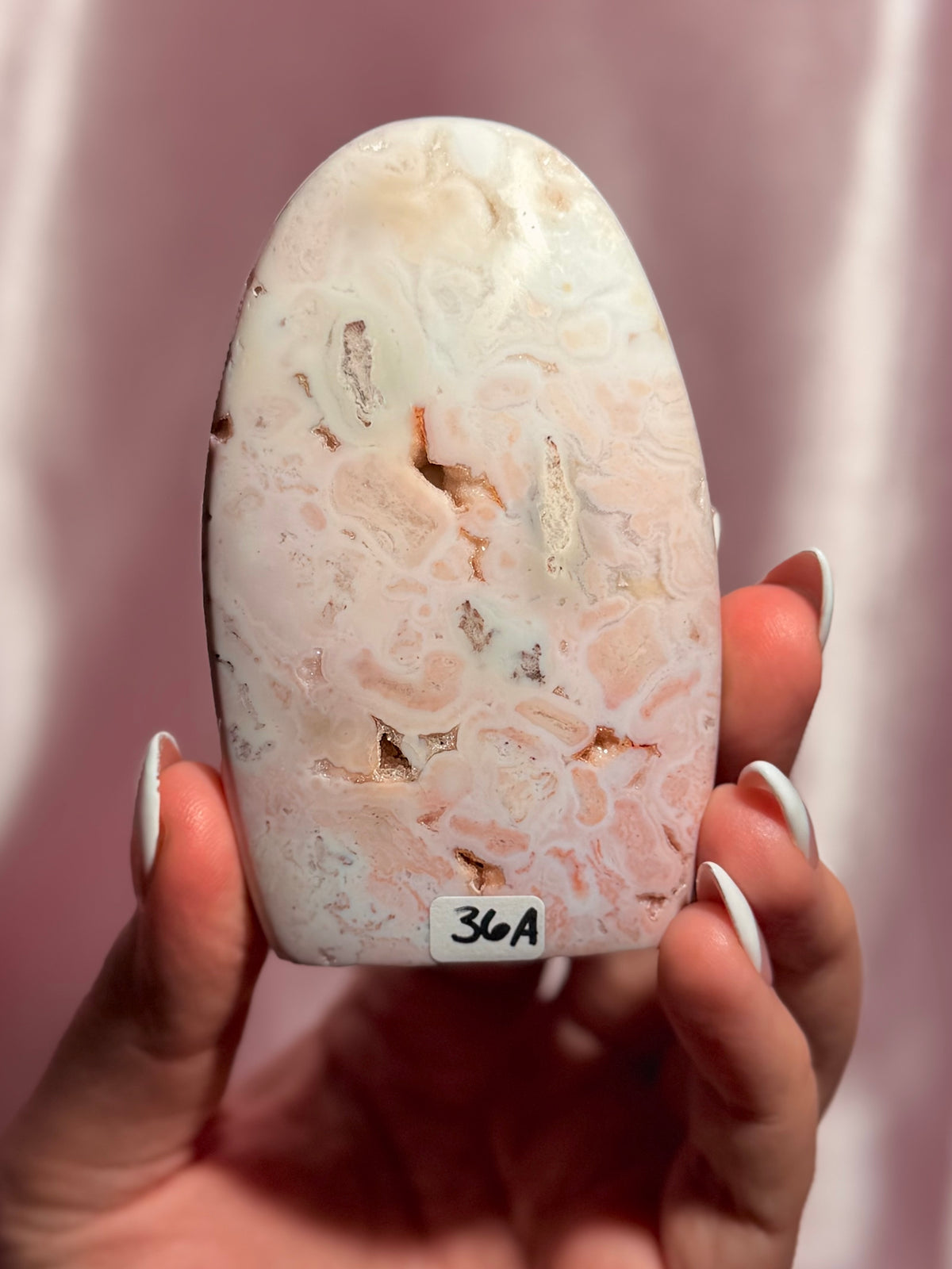 Indonesian Pink Carnelian Freeform (36A)