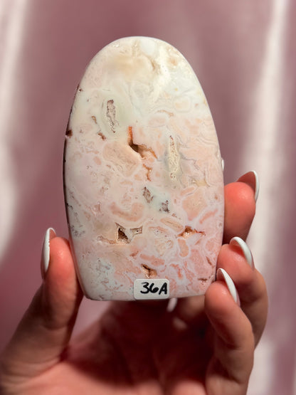 Indonesian Pink Carnelian Freeform (36A)