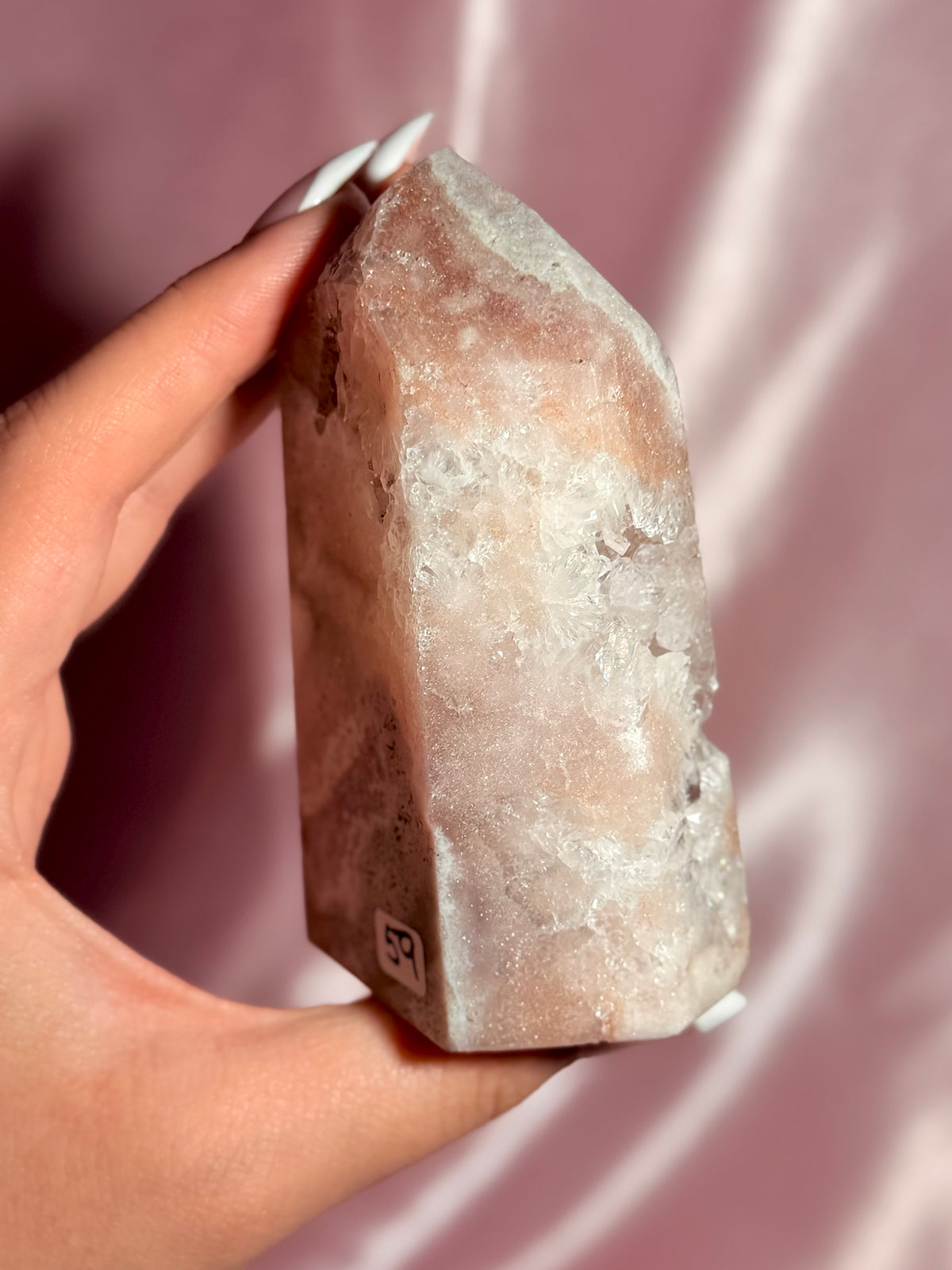 Brazilian Pink Amethyst Tower