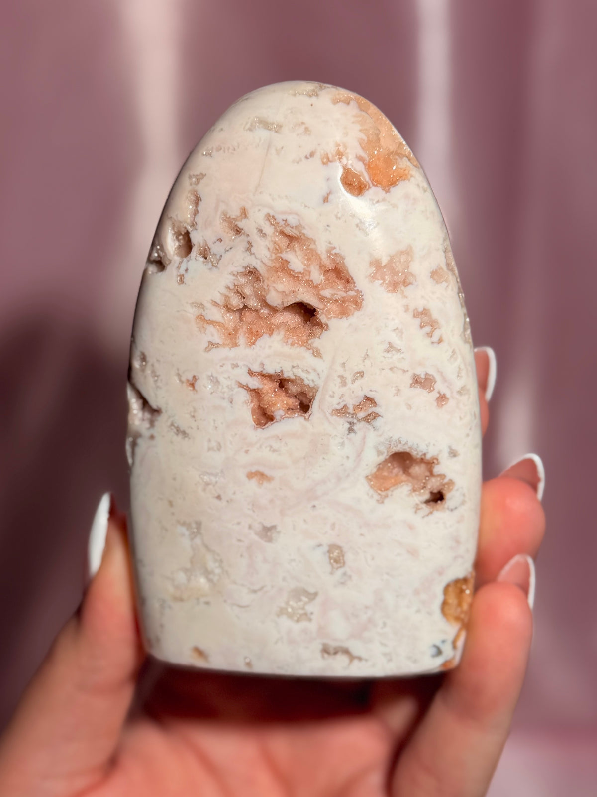 Indonesian Pink Carnelian Freeform