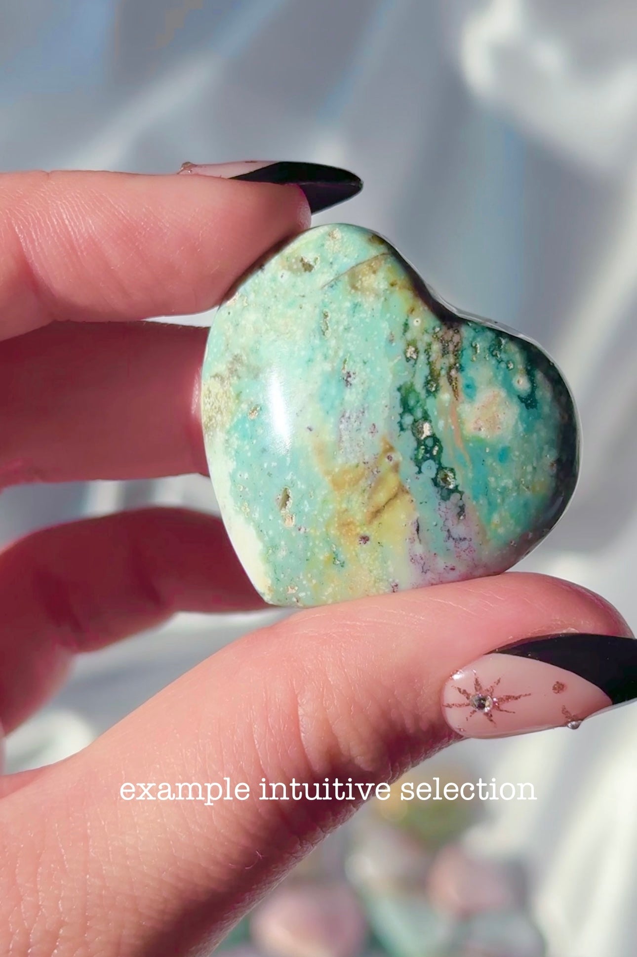 Sea jasper cookies & hearts - intuitively selected