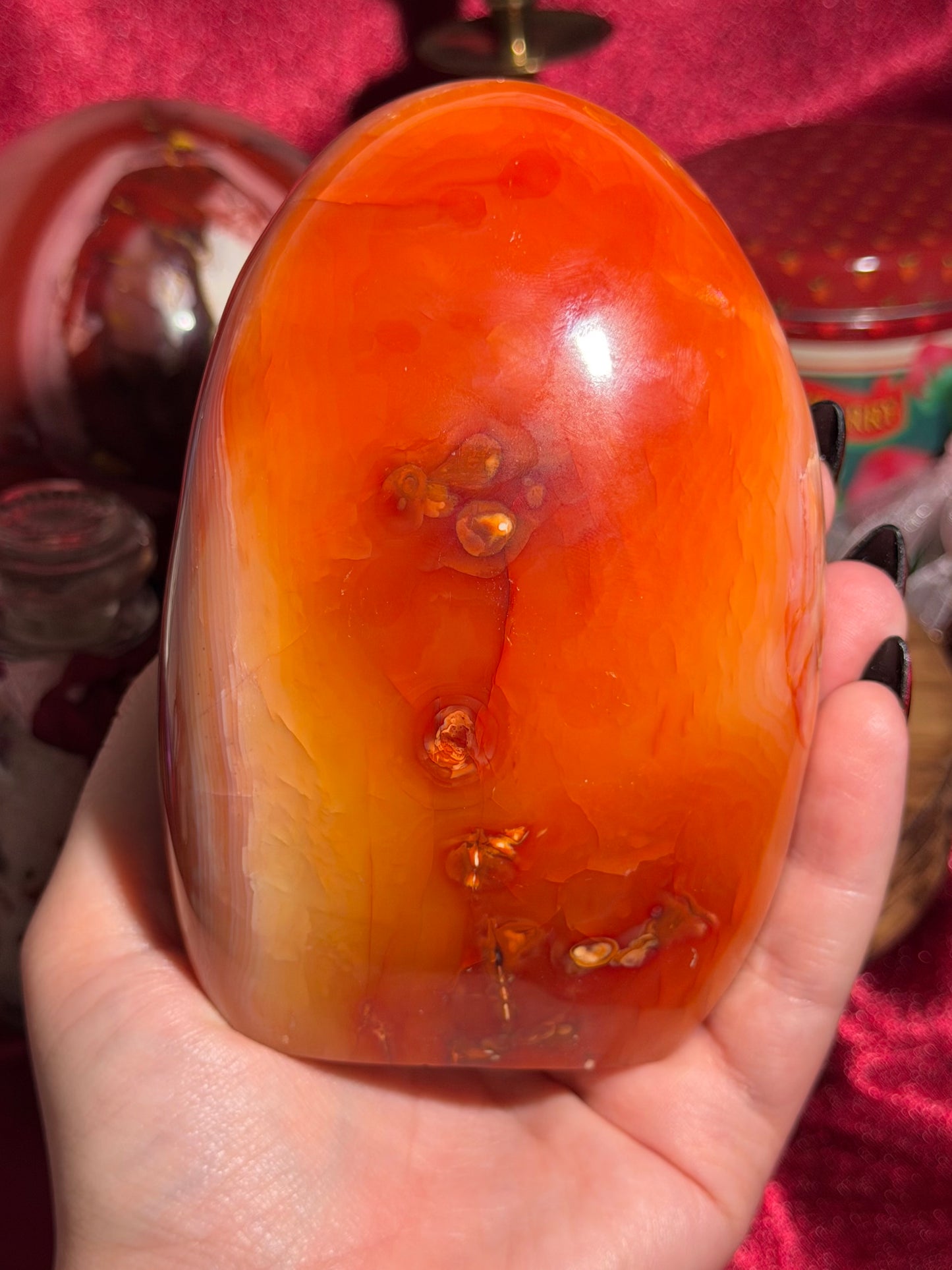 Large toasty carnelian freeform