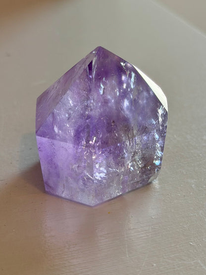 Purple phantom amethyst tower from Brazil