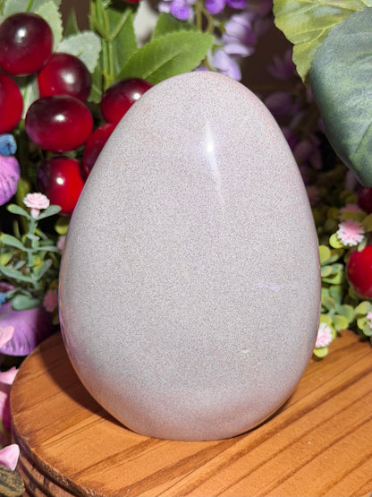 Soft pastel lilac sea jasper freeform