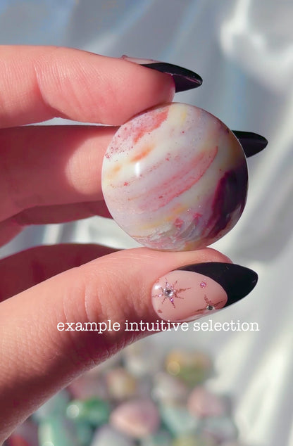 Sea jasper cookies & hearts - intuitively selected