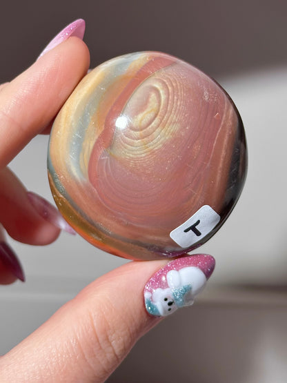 “You pick!” - Polychrome jasper palmstones