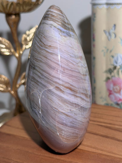 Pastel lilac sea jasper freeform