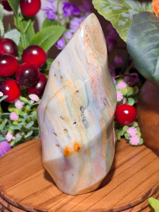 Pastel fairy sea jasper flame